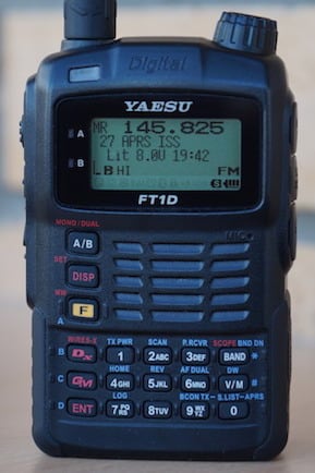 Общий вид Yaesu FT-1DR